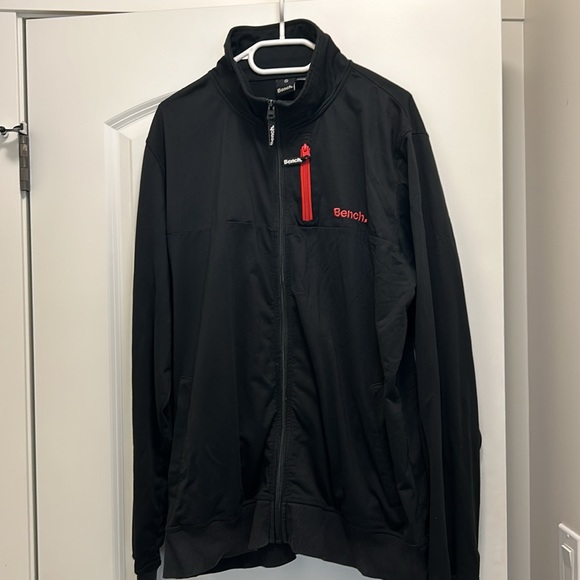 Bench Black Jacket with Red Accents - Picture 4 of 4